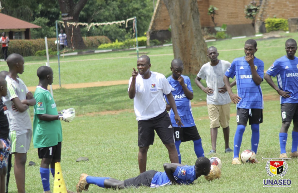 Young athletes at Kitovu