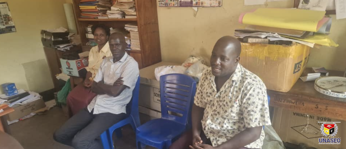 Kit handover at Buzzibwera
